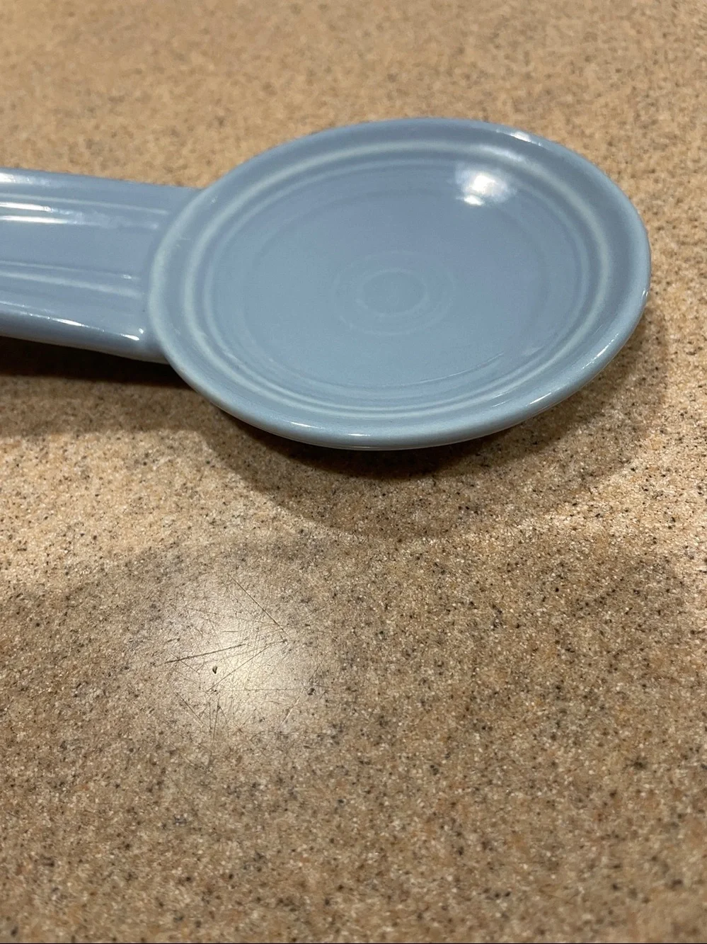 Fiesta Ceramic Spoon Rest in Light Blue